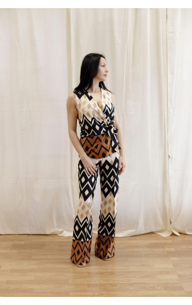 Pantalone e Camicia Smanicata in...