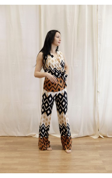 Pantalone e Camicia Smanicata in...