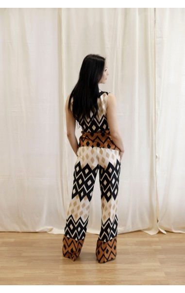 Pantalone e Camicia Smanicata in...