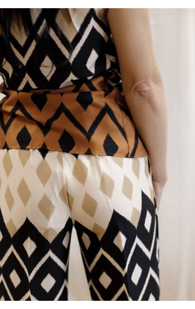 Pantalone e Camicia Smanicata in...
