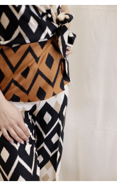Pantalone e Camicia Smanicata in...
